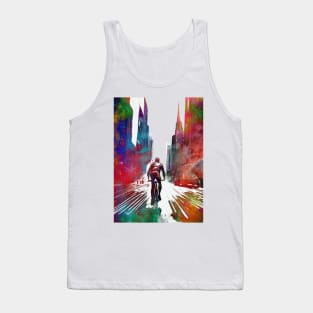 City bike sport art #bike Tank Top